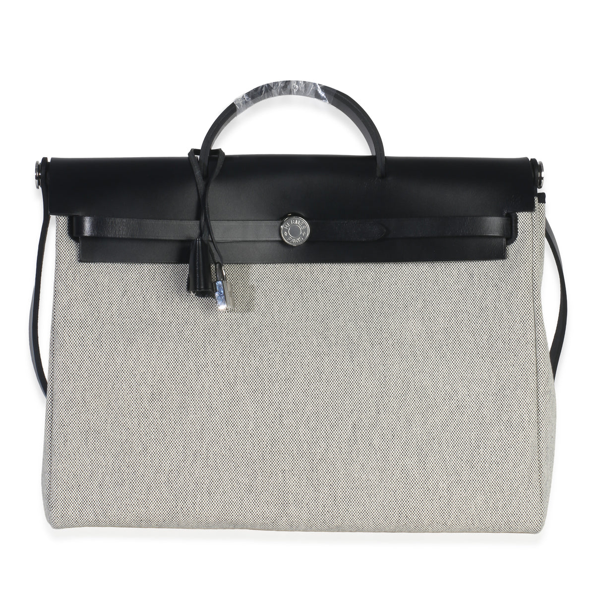 Vache Hunter Toile Ecru Black Herbag Zip Retourne Messenger 39 PHW