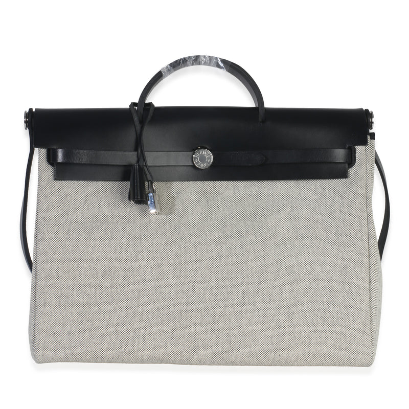 Vache Hunter Toile Ecru Black Herbag Zip Retourne Messenger 39 PHW