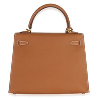 Gold Epsom Sellier Kelly 25 GHW