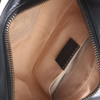 Black Calfskin Matelasse Mini GG Marmont Chain Shoulder Bag