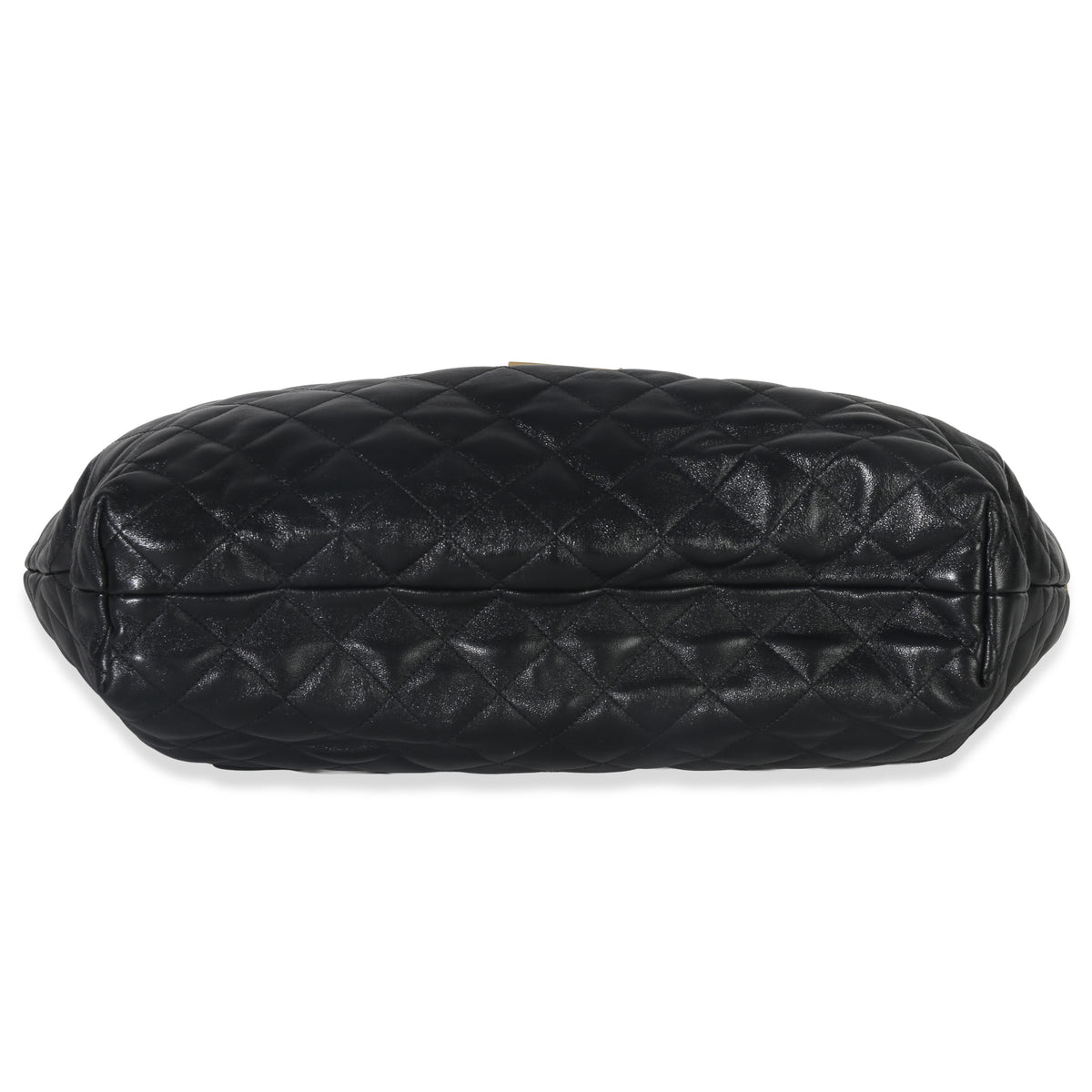 Black Quilted Lambskin Maxi Icare Shopping Tote