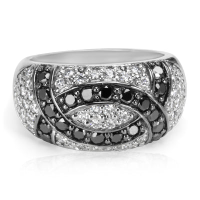 BRAND NEW Diamond Fashion Ring in 14K White Gold (1.5 CTW)