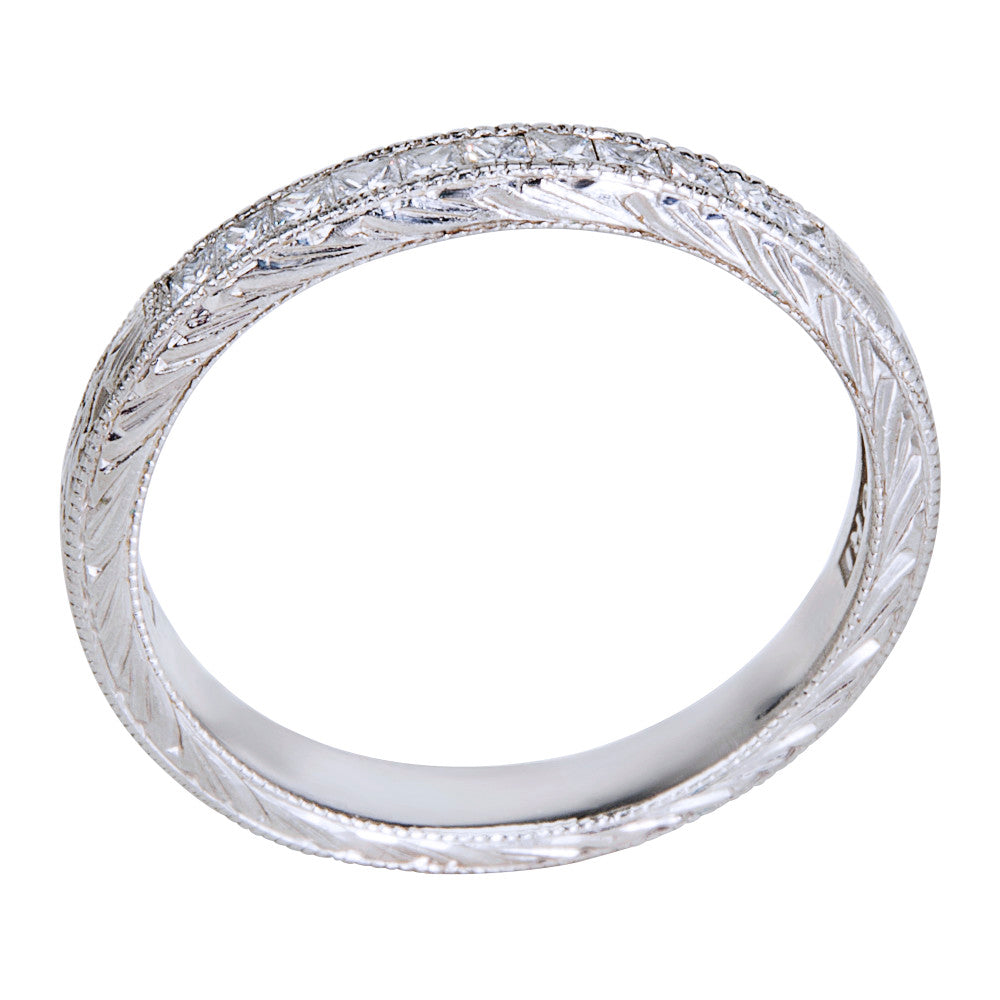 BRAND NEW Tacori Diamond Wedding Band Ring in Platinum (0.25 CTW)