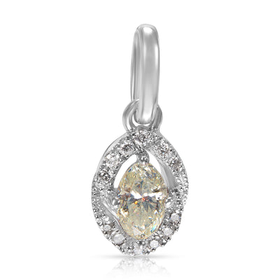 Marquise Diamond Pendant in   KL I2 0.55 CTW
