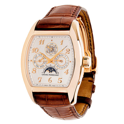 Girard-Perregaux Richeville 2722 Men's Watch in 18K Rose Gold
