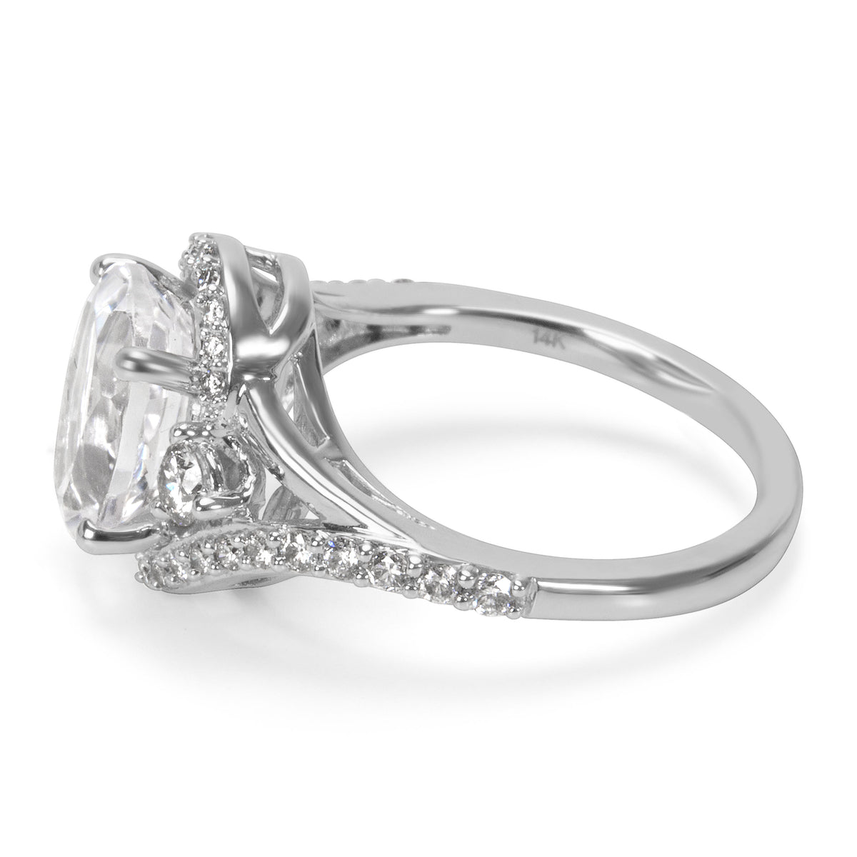 BRAND NEW Engagement Ring in 14K White Gold (0.50 CTW)