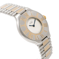 Cartier 21 21 Unisex Watch in  Stainless Steel/Gold Plate