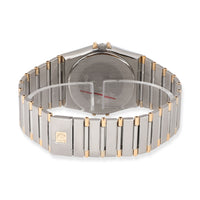 Omega Constellation Men's Band Stainless Steel and 18K Yellow Gold