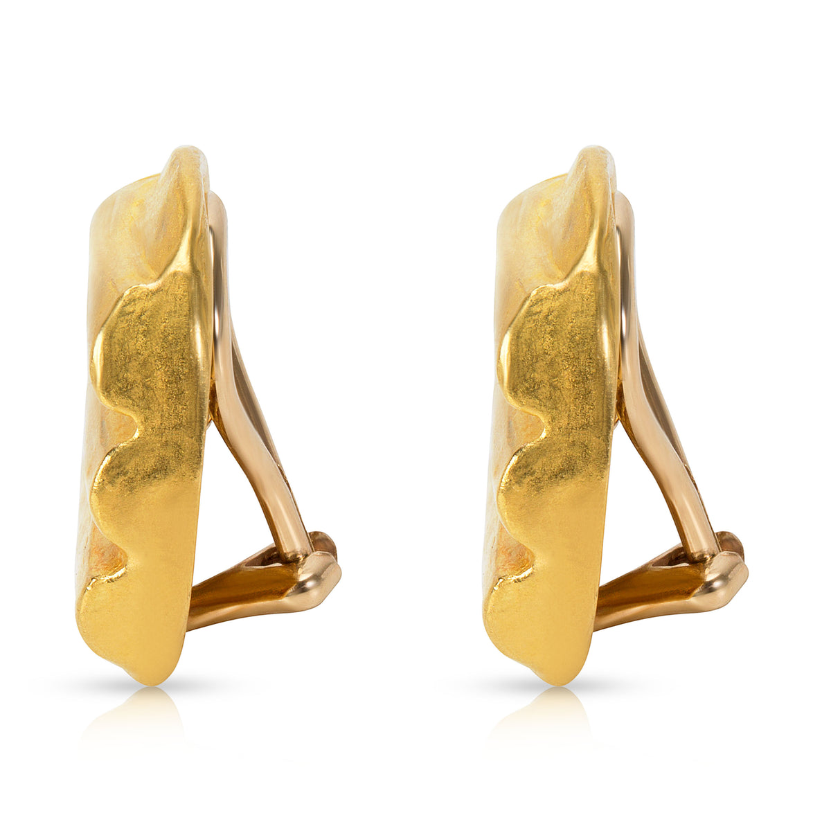 Denise Roberge Earrings in 22K Yellow Gold