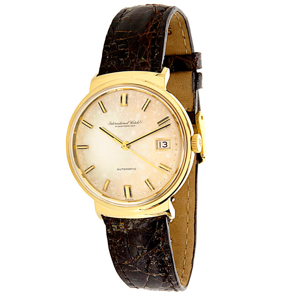 IWC Dress R800A Men's Watch in 18K Yellow Gold by WP Diamonds – myGemma|  Item #031381