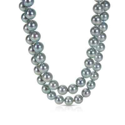 BRAND NEW Double Strand Akoya Pearl Necklace 8.5mm