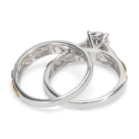 Diamond Engagement Bridal Set in 10KT Gold 0.60 ctw