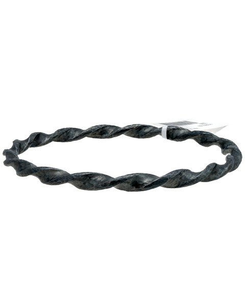 BRAND NEW Gurhan 'Midnight' Bangle Bracelet in Sterling Silver Retail 550 USD