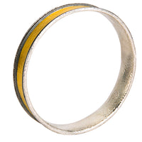 Gurhan Bangle Bracelet in 24K Yellow Gold and Sterling Silver MSRP 1,995