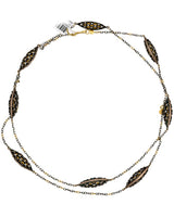 Gurhan Capitone Necklace with Diamonds in 24K and 4K Yellow Gold MSRP  21950