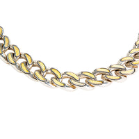 Gurhan Ottoman Link Necklace in Sterling Silver & 24K Yellow Gold MSRP 7,975