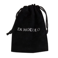BRAND NEW Di Modolo Black Agate Bracelet in Plated Rhodium MSRP 400