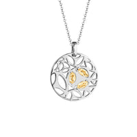 Di Modolo Ricamo Golden Quartz Pendant in Plated Rhodium MSRP 650