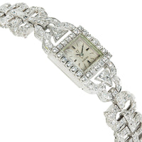 Omega Vintage Dress 650 Women's Quartz Watch in 18K White Gold