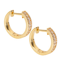 BRAND NEW Diamond Hoop Earrings in 14K Yellow Gold (0.50 CTW)