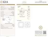 GIA Certified 0.83 Ct Cushion cut Fancy IF Loose Diamond