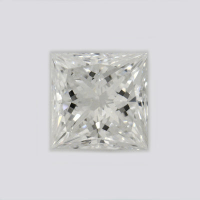 GIA Certified Princess cut, F color, VVS1 clarity, 0.42 Ct Loose Diamond
