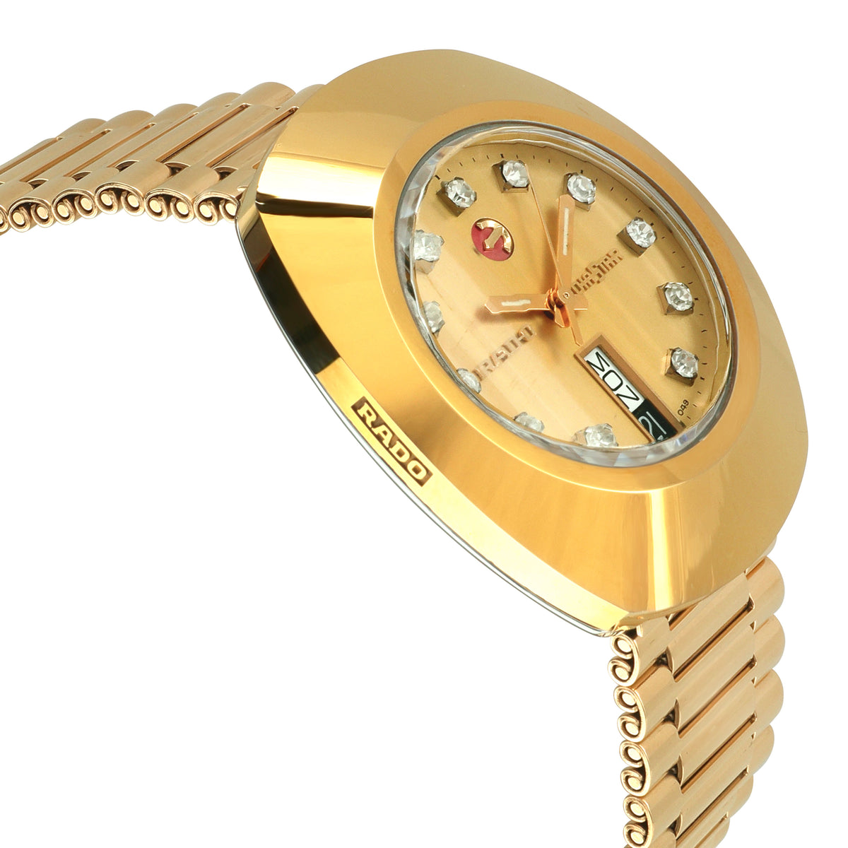 Rado Stainless Steel Gold Original Watch Bracelet 02982