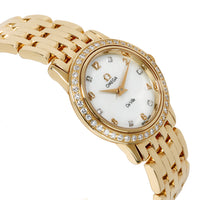 Omega DeVille Prestige 4175.75.00 Women's Watch in 18kt Yellow Gold