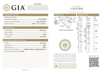 GIA Certified Round cut, E color, VVS2 clarity, 0.8 Ct Loose Diamonds