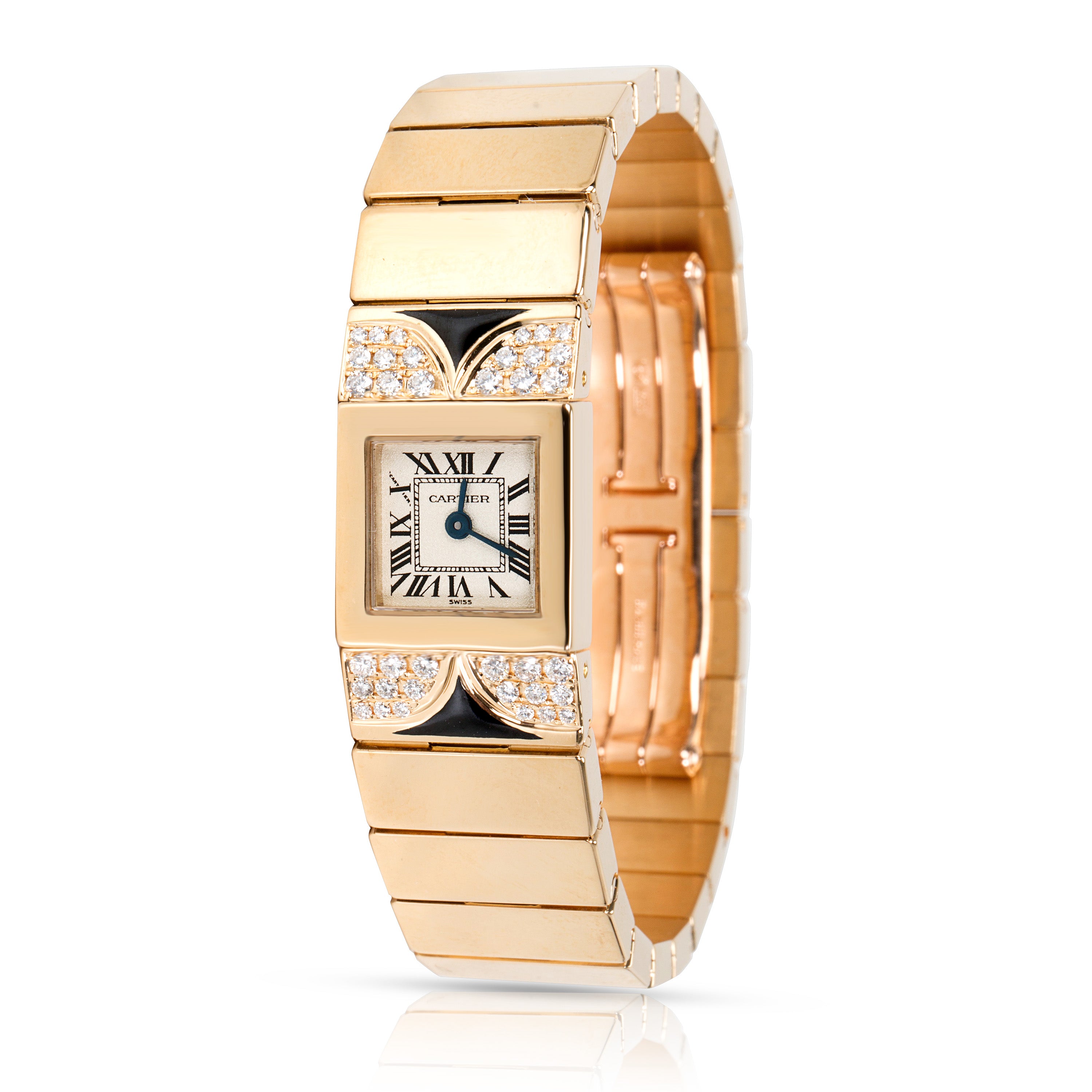 Cartier Lingot 12051 Women's Watch in 18K Yellow Gold myGemma