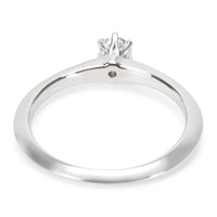 Tiffany & Co. Diamond Engagement Ring in Platinum GIA Certified 0.23 G VVS1