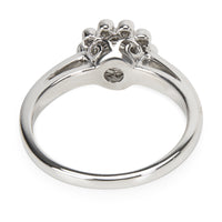 Tiffany & Co. Enchant Diamond Flower Ring in Platinum, 0.35 Ctw