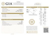 GIA Certified 0.73 Ct Marquise cut E I1 Loose Diamond
