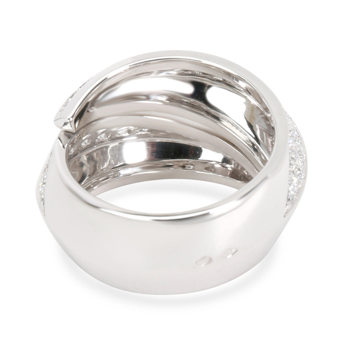 Cartier Panthere Griffe Ring in 18KT White Gold 1.70 ctw