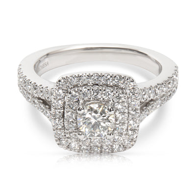 Marchesa Engagement Ring in 18K White Gold  1.25CTW