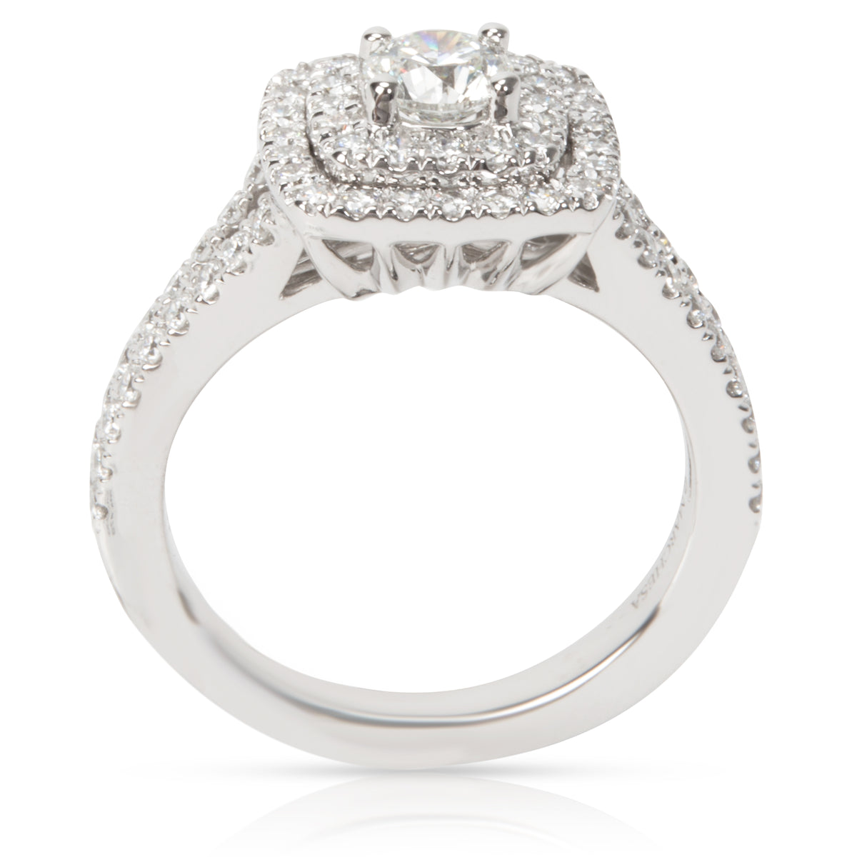 Marchesa Engagement Ring in 18K White Gold  1.25CTW