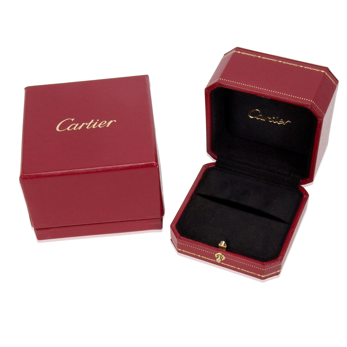 Cartier Emerald Cut Engagement Ring in Platinum (0.55 CTW)