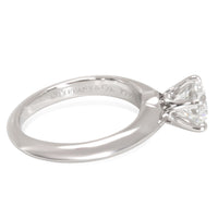 Tiffany & Co. Diamond Solitaire Engagement Ring in Platinum (0.93 ct F/VVS1)