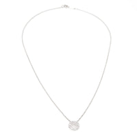Tiffany & Co. Pave Round Diamond Pendant in 18K White Gold (1/2 CTW)