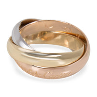 Cartier Le Must De Cartier Trinity Ring in 18K Yellow, White & Rose Gold
