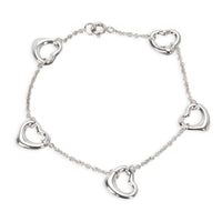 Tiffany & Co. Elsa Peretti Open Heart Bracelet in  Sterling Silver