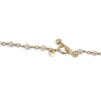 Tiffany & Co. Pearl Necklace in 18k Yellow Gold