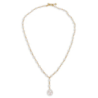 Tiffany & Co. Pearl Necklace in 18k Yellow Gold