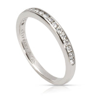 Tiffany & Co. Classic Channel Diamond Band in  Platinum  0.23CTW