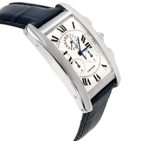 Cartier Tank Americaine W2603358 Men's Watch in 18kt White Gold