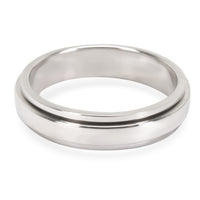 Piaget Posession 4.8 mm Wide Wedding Band in 18K White Gold (0.02ct)