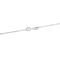 Diamond Halo Pendant Necklace in 14K White Gold (1.45 CTW)