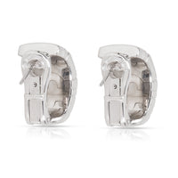 Bvlgari Parentesi Diamond Earrings in 18K White Gold 0.5 CTW