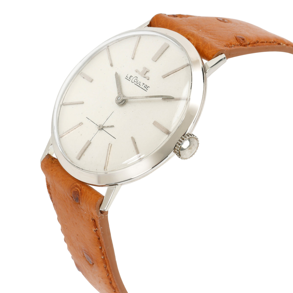Lecoultre Classique Unisex Watch in 14kt White Gold