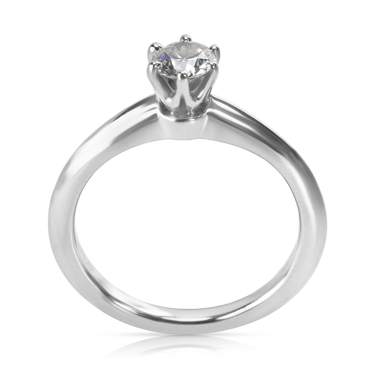 Tiffany & Co. Diamond Engagement Ring in Platinum (0.31 ct F/VS1)
